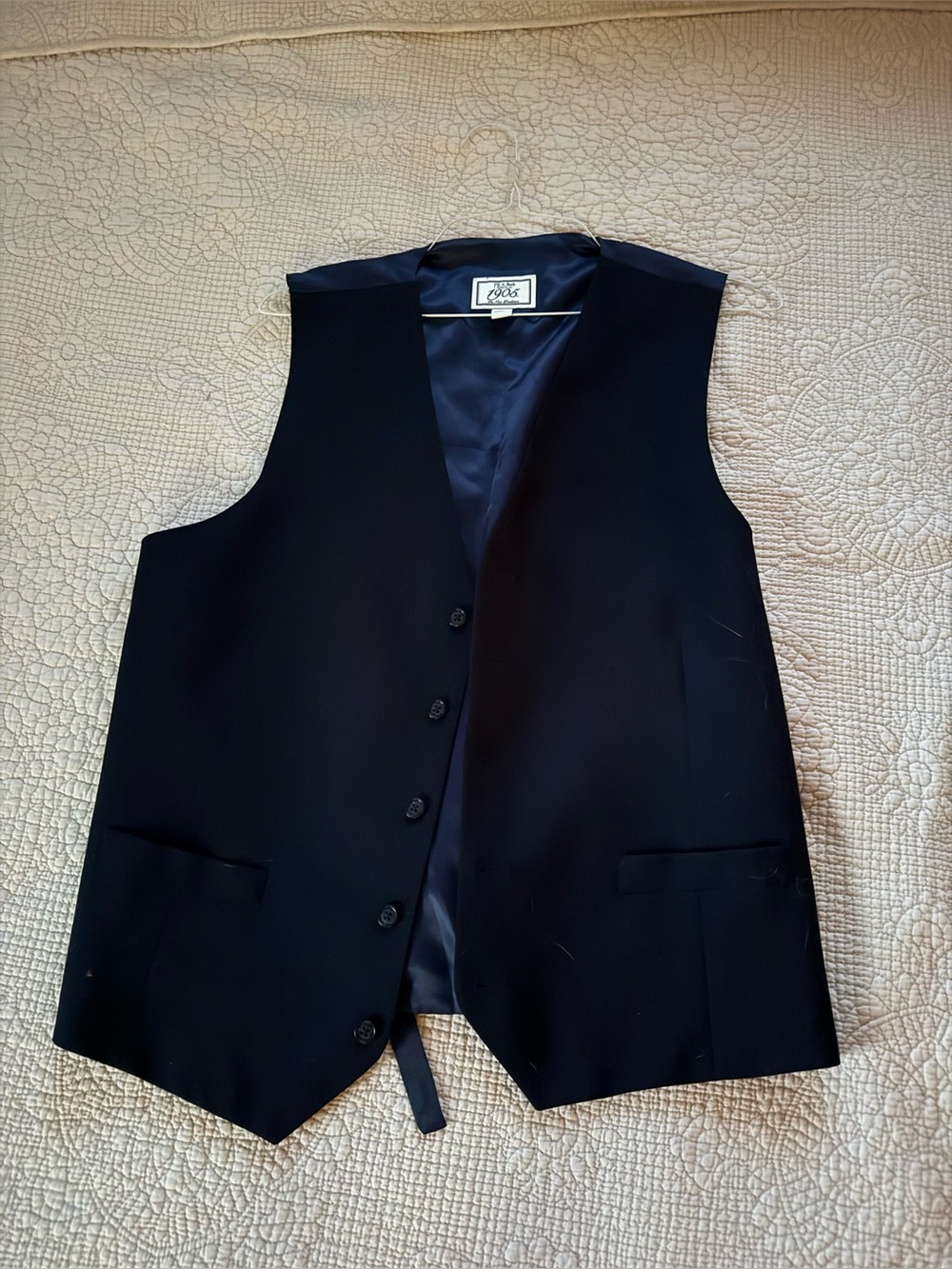 Joseph A Black Men’s Suit Vest